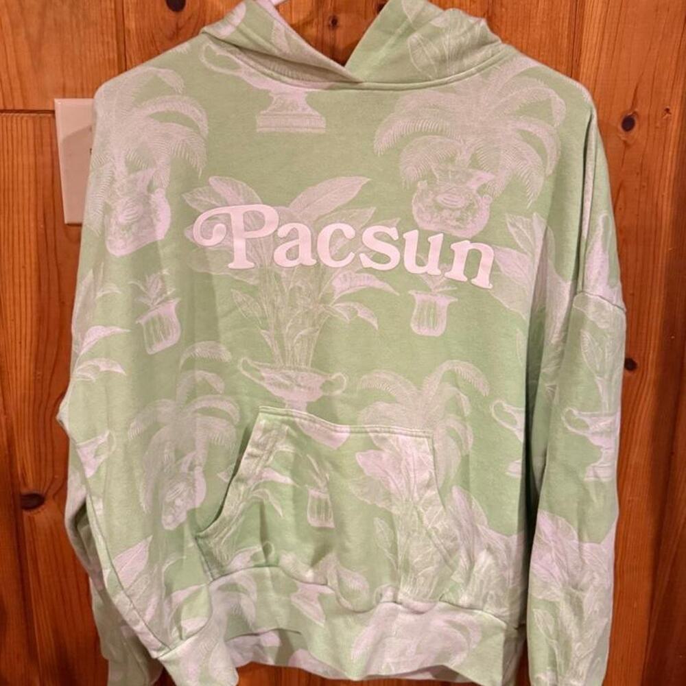 Pacsun green hoodie